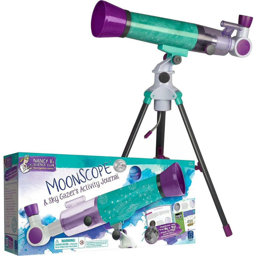 Nancy B's Science Club® MoonScope™ & Sky Gazer's Activity Journal