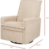 Cali Flange Gliding Swivel Recliner