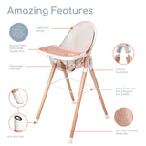 Children of Design 6 in 1 Classic High Chair