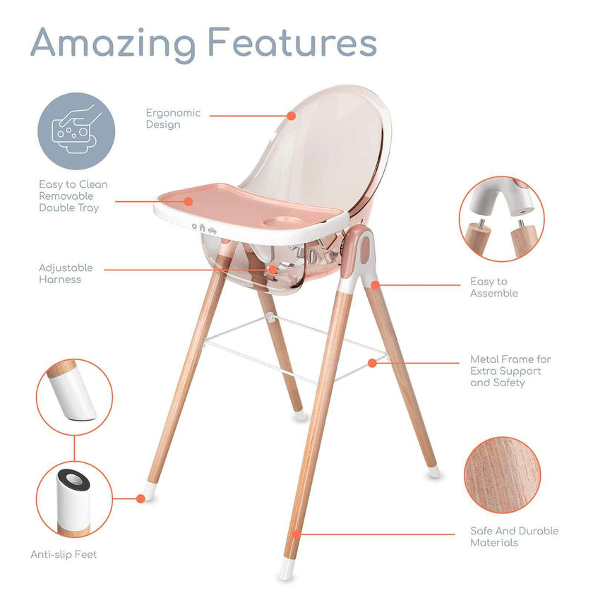 Children of Design 6 in 1 Classic High Chair