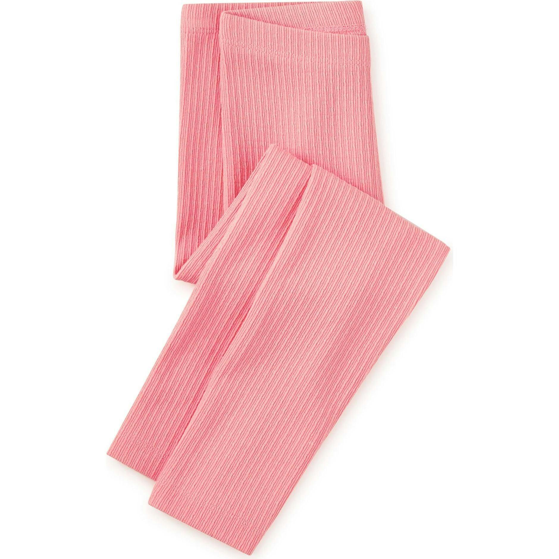 Pointelle Leggings, Red