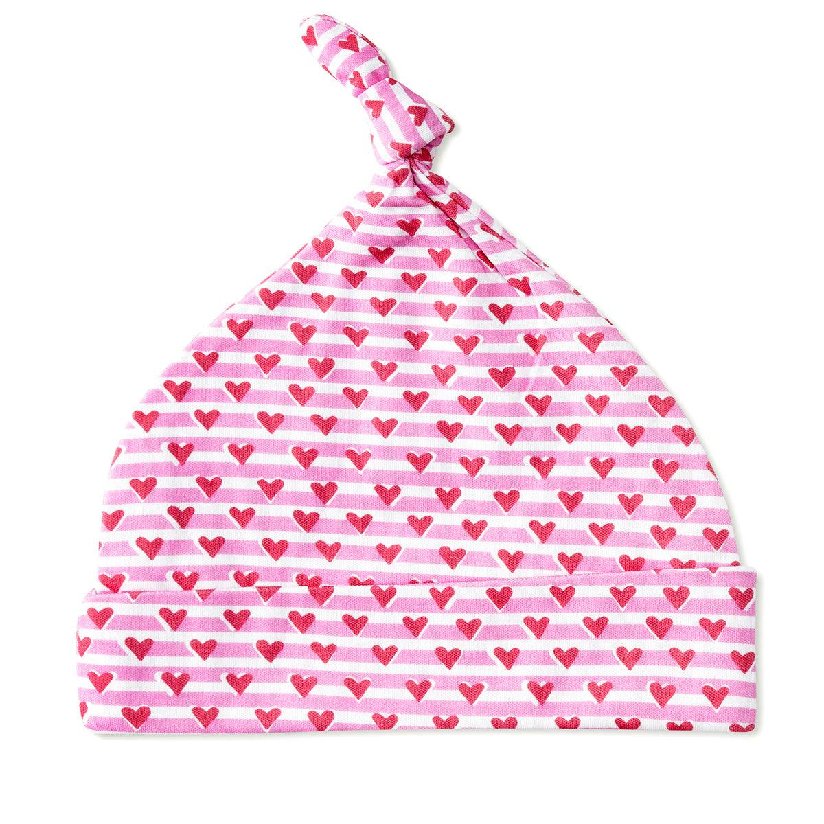 Sailor Hearts Baby Hat