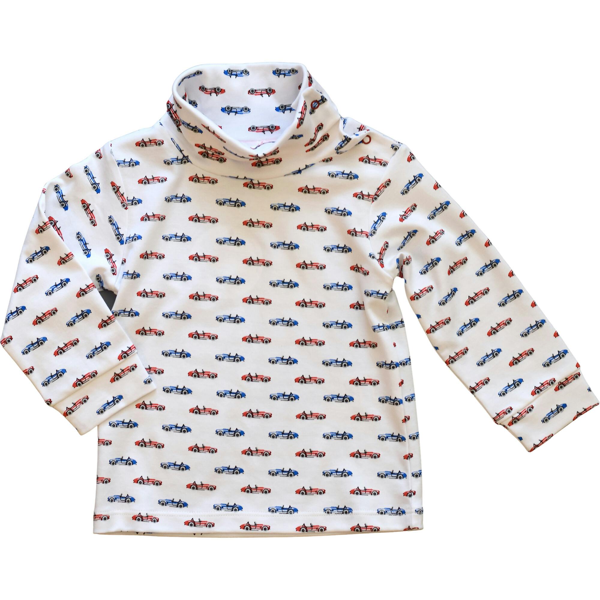 Red Cobra Car Turtleneck Onesie