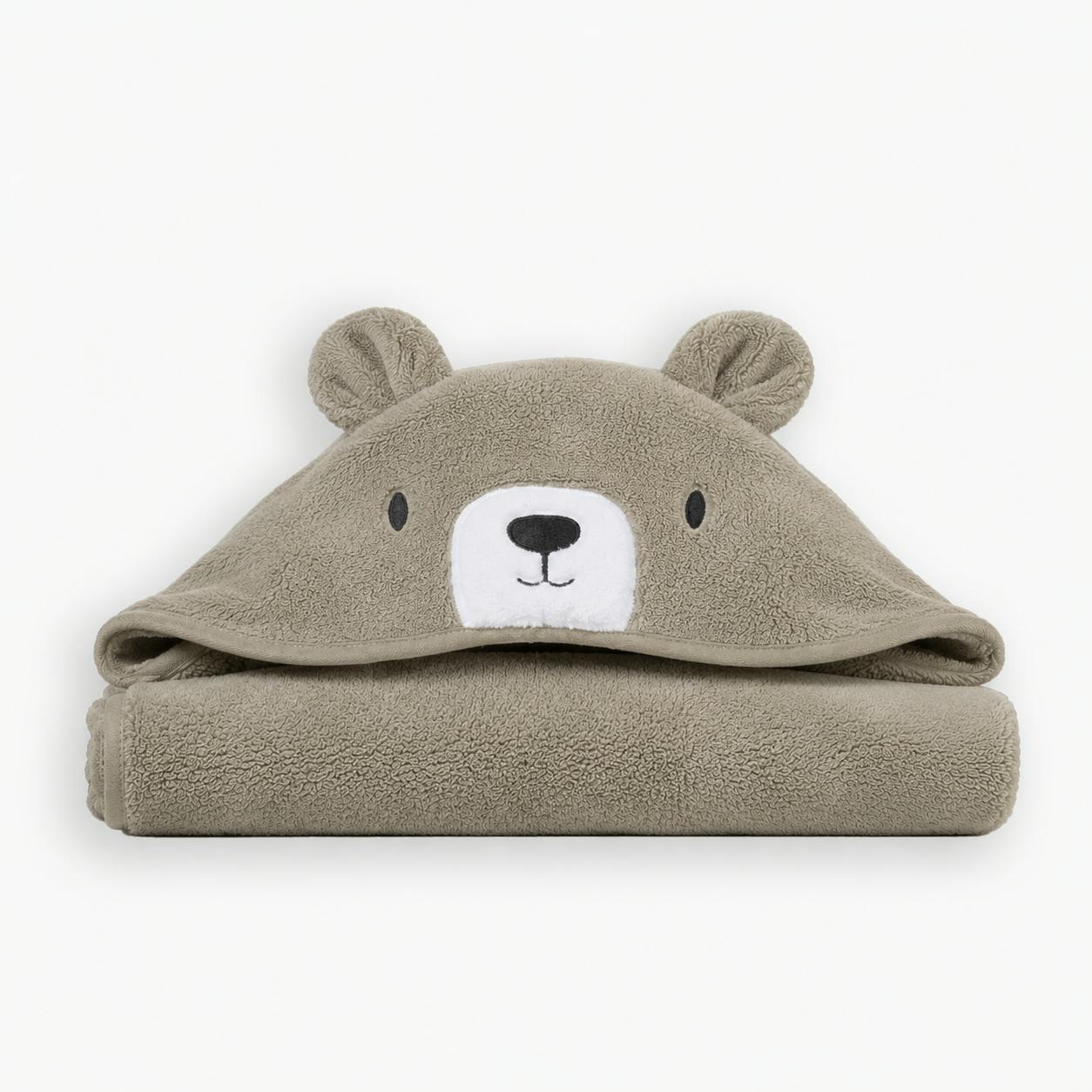 Bear Baby & Kids Hooded Bath Towel