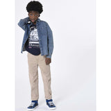 ZADIG & VOLTAIRE Vintage Festival Cotton Denim Shirt