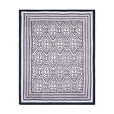 Block-Printed Cotton Crib Quilt
