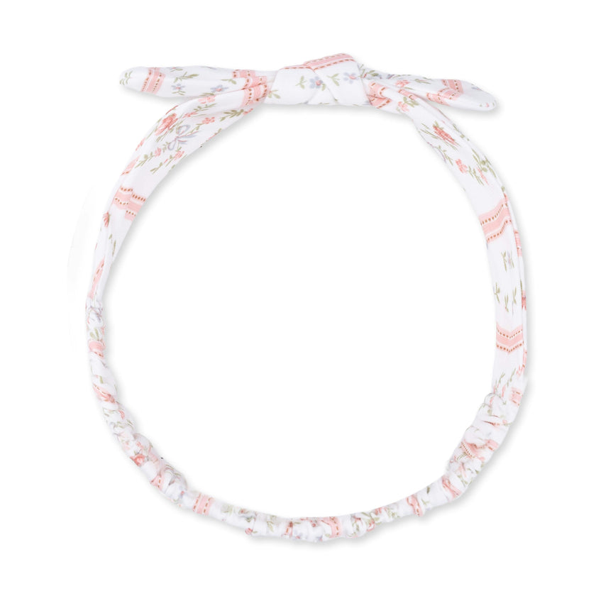Marnie Rosebud Stripe - Knot Headband