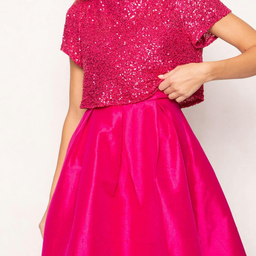 Alexis Dress in Fuchsia