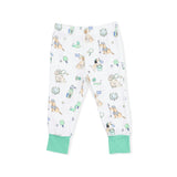 Country Club Dogs Neutral - Short Sleeve Loungewear Set