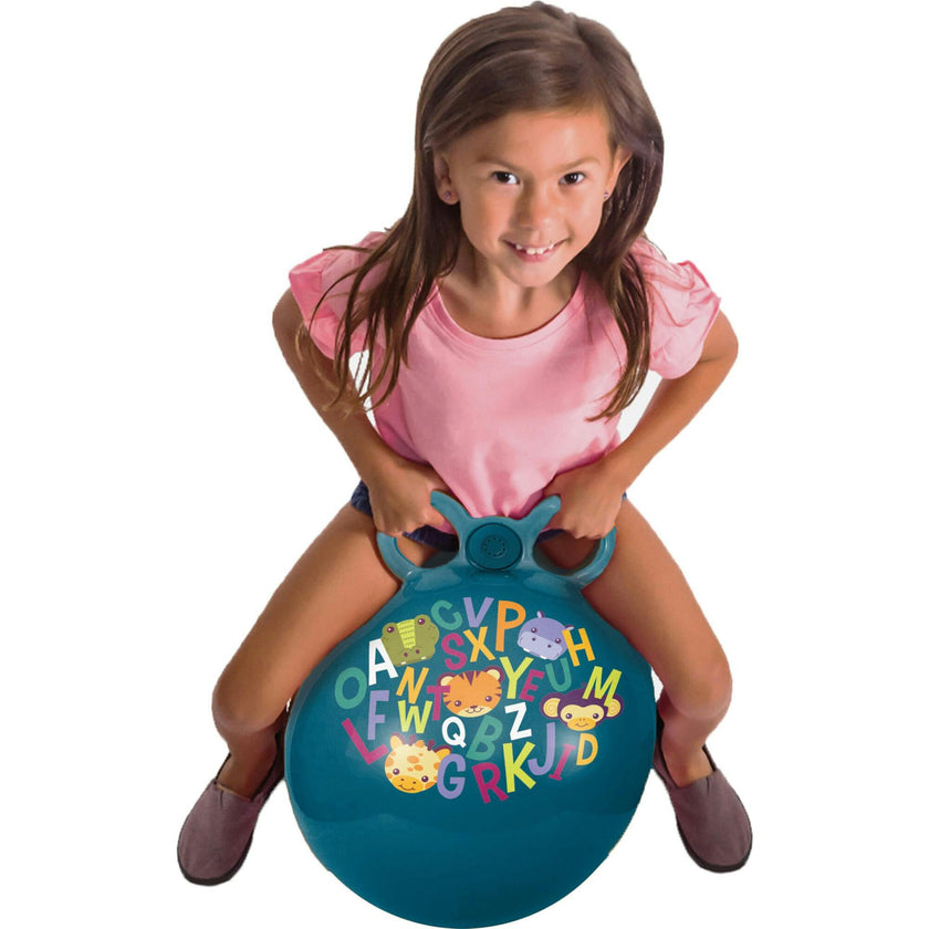 Hedstrom: 15" ABC Sensory Sound Hopper - Blue & Animal Graphics
