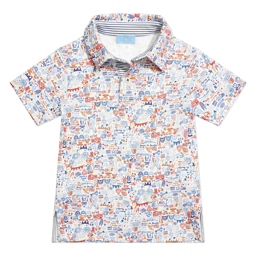 USA Boy's Polo Shirt