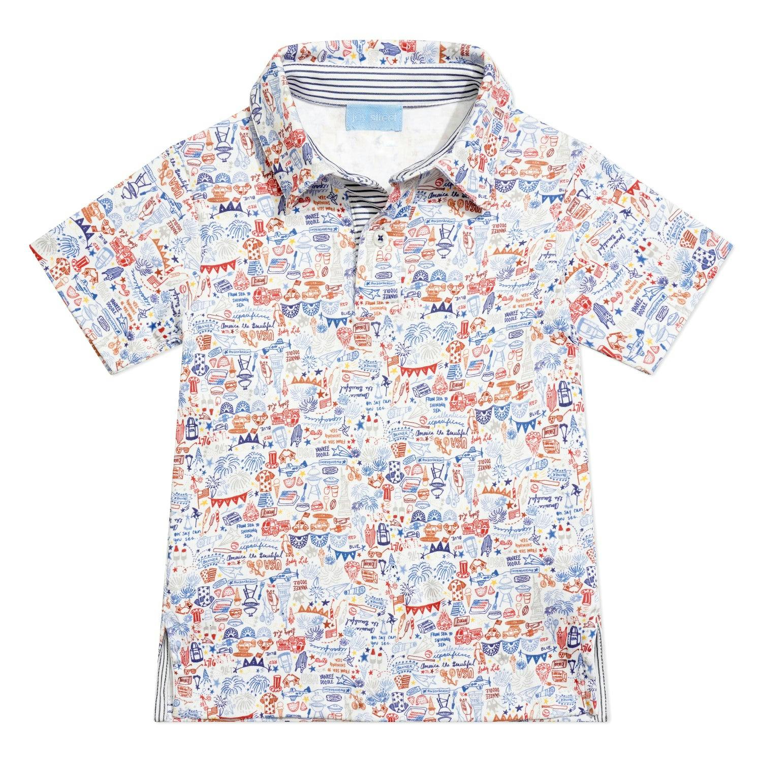 USA Boy's Polo Shirt