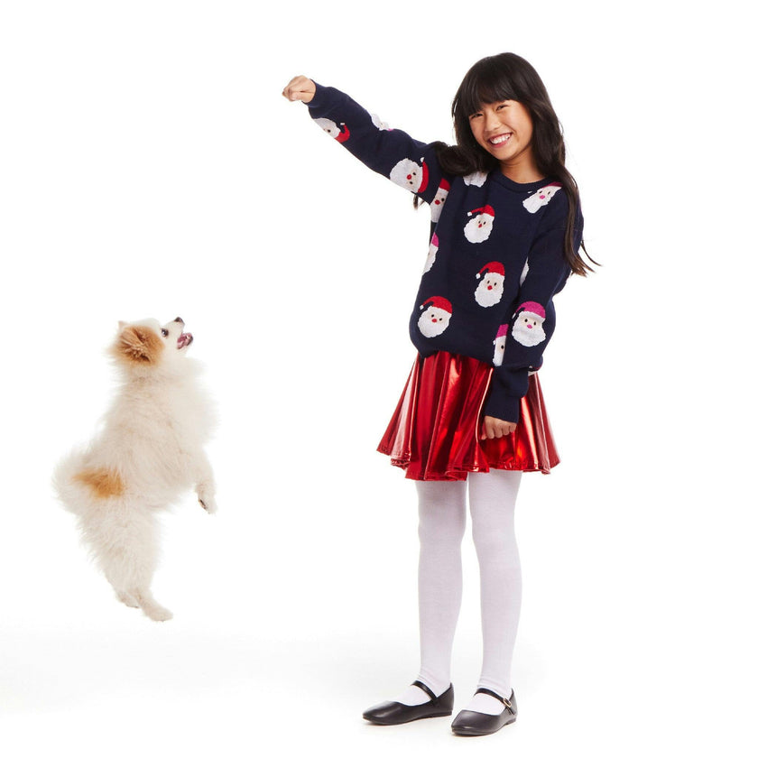 Kids Santa Sweater