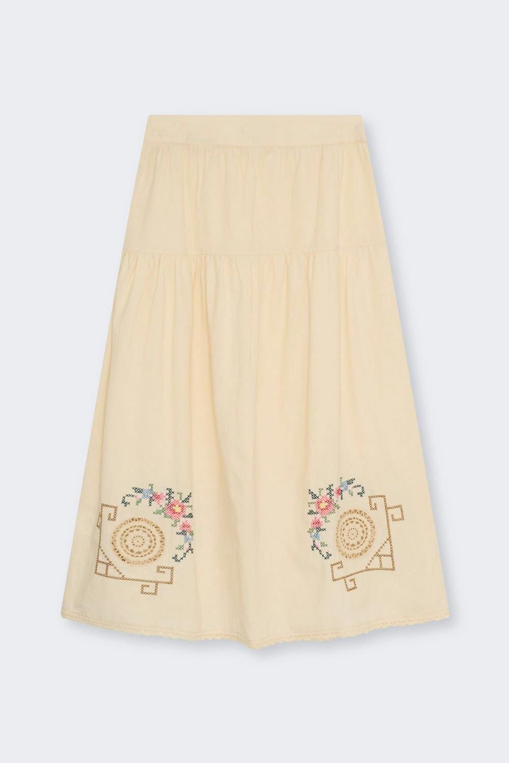Narcise Woman Skirt Ecru