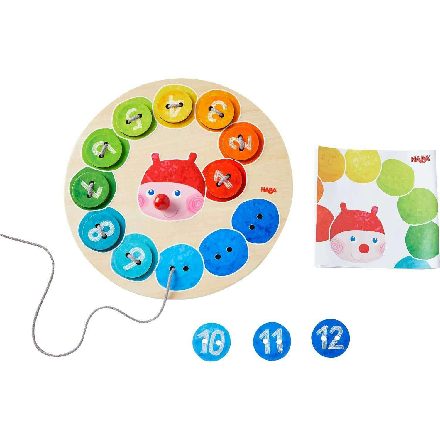 Rainbow Caterpillaring Threading Game