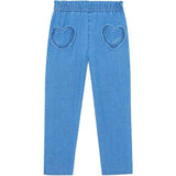 BONTON Duck Heart Pocket Pants - Chambray