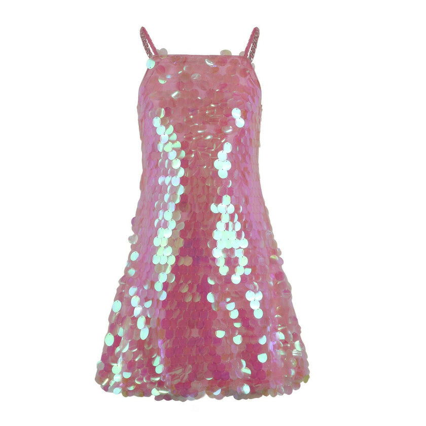 Pink Magic Paillette Dress