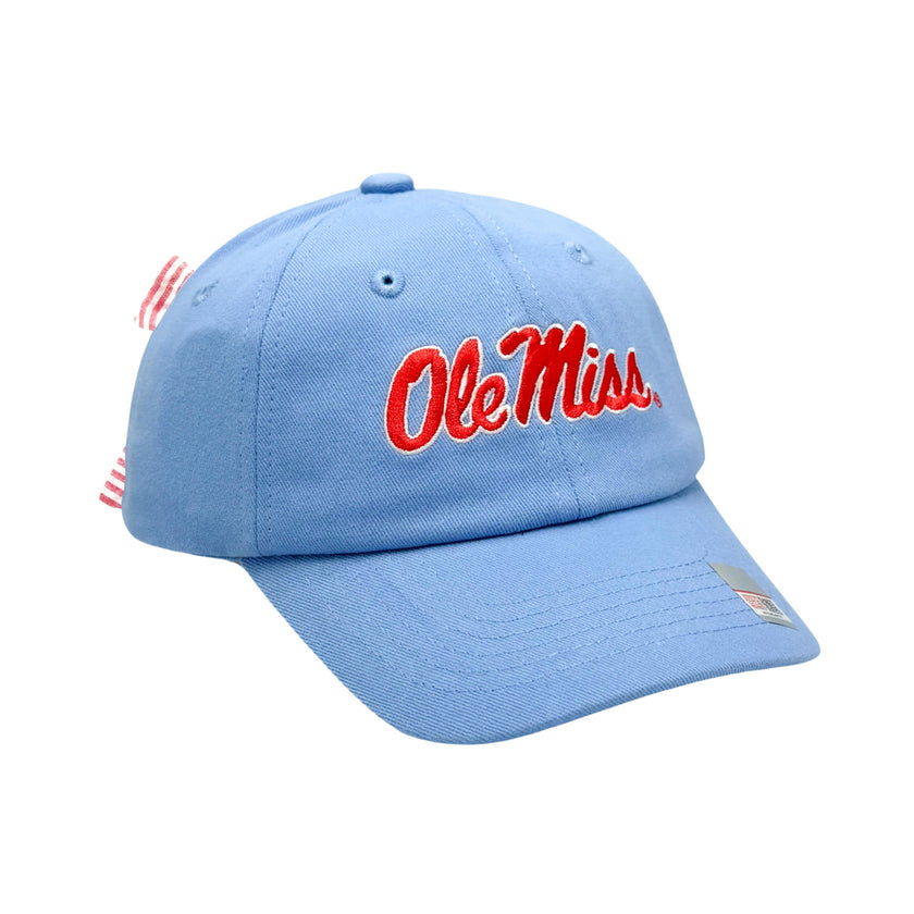 Officially Licensed Ole Miss Bow Baseball Hat (Baby/Toddler)
