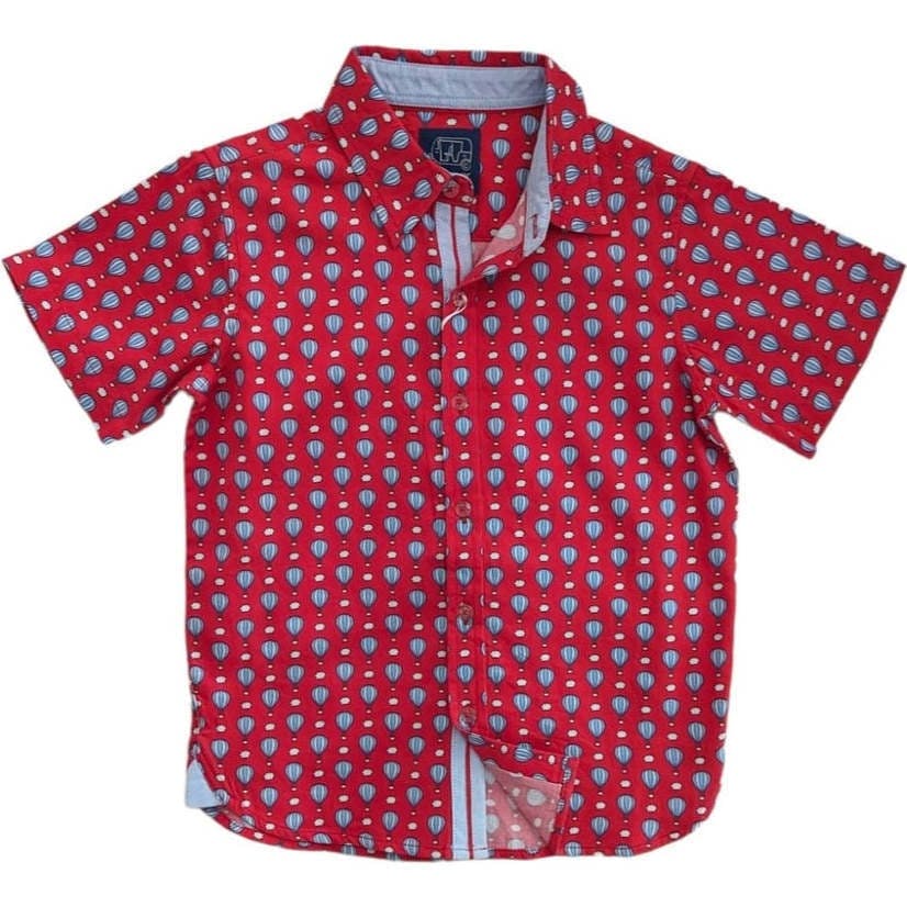 Hot Air Balloon Shirt in Short Sleeves