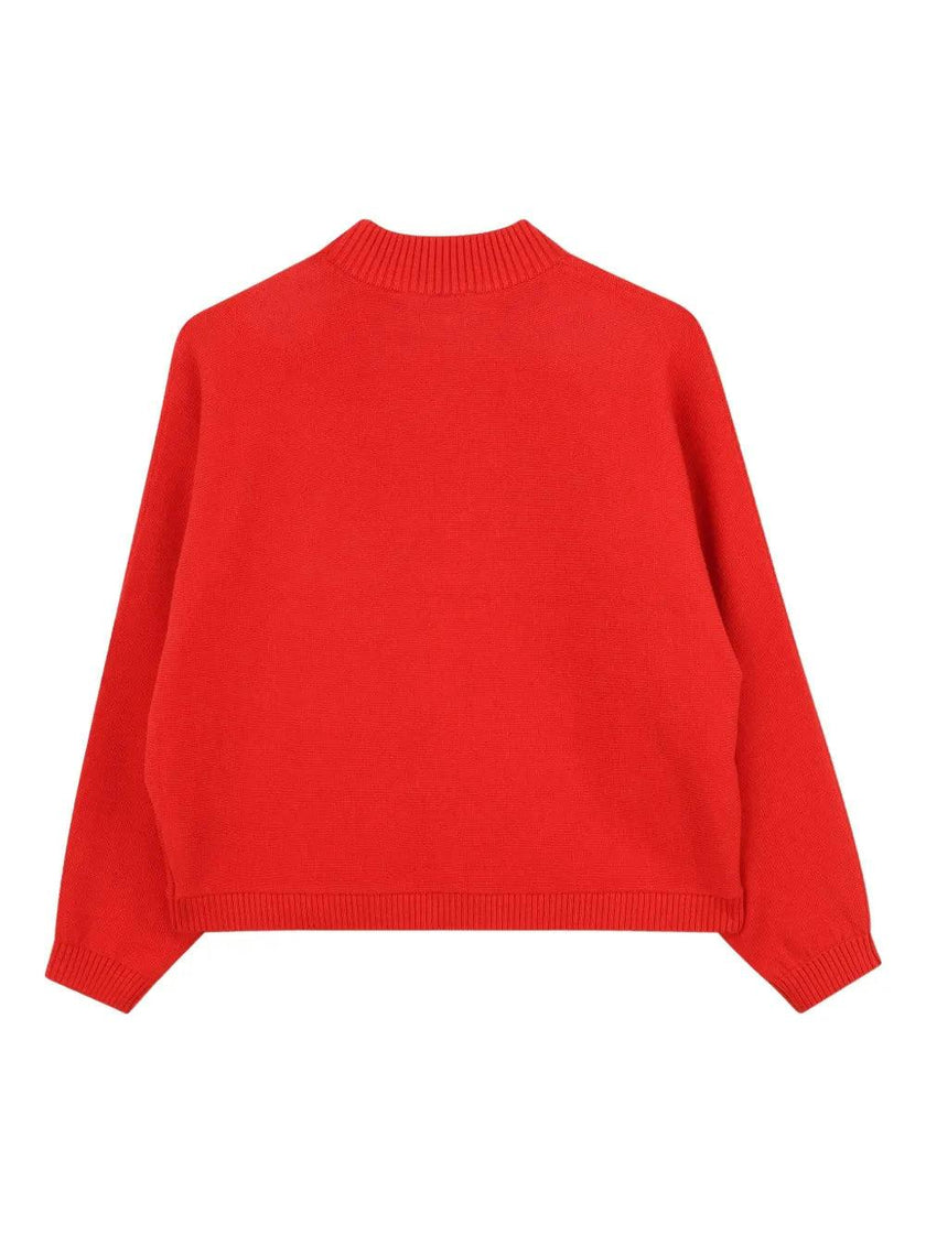 'Lunar New Year' Embroidered Sweatshirt in French Terry