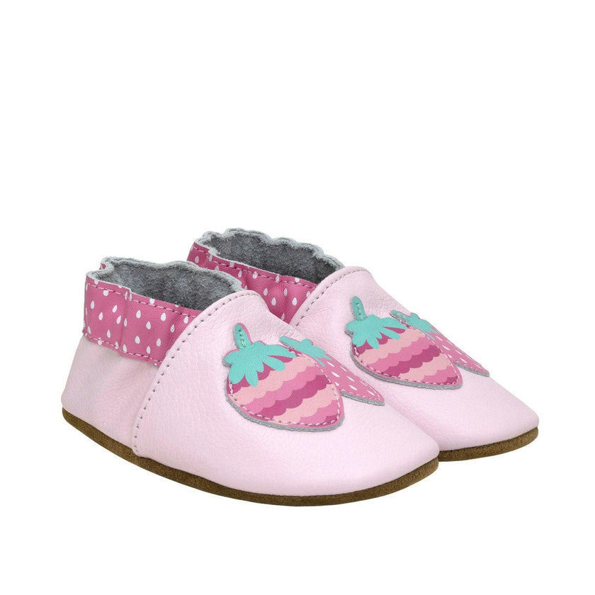 Berry Sweet Soft Soles in Light Pink
