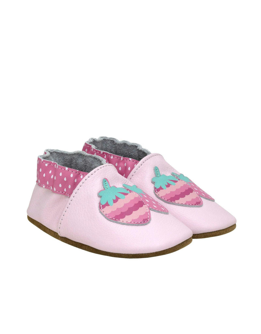 Berry Sweet Soft Soles in Light Pink