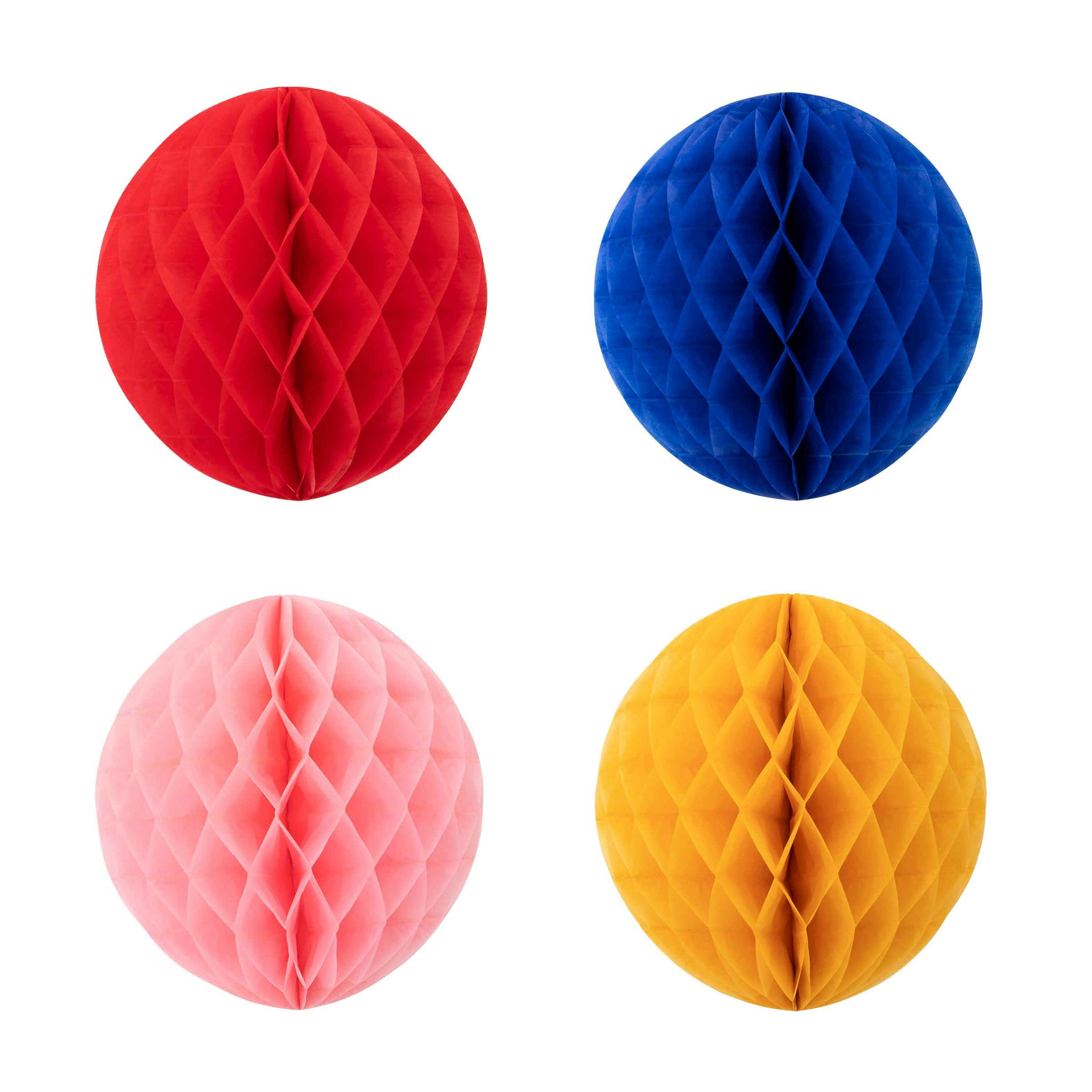 Rainbow Honeycomb Decoration Kit