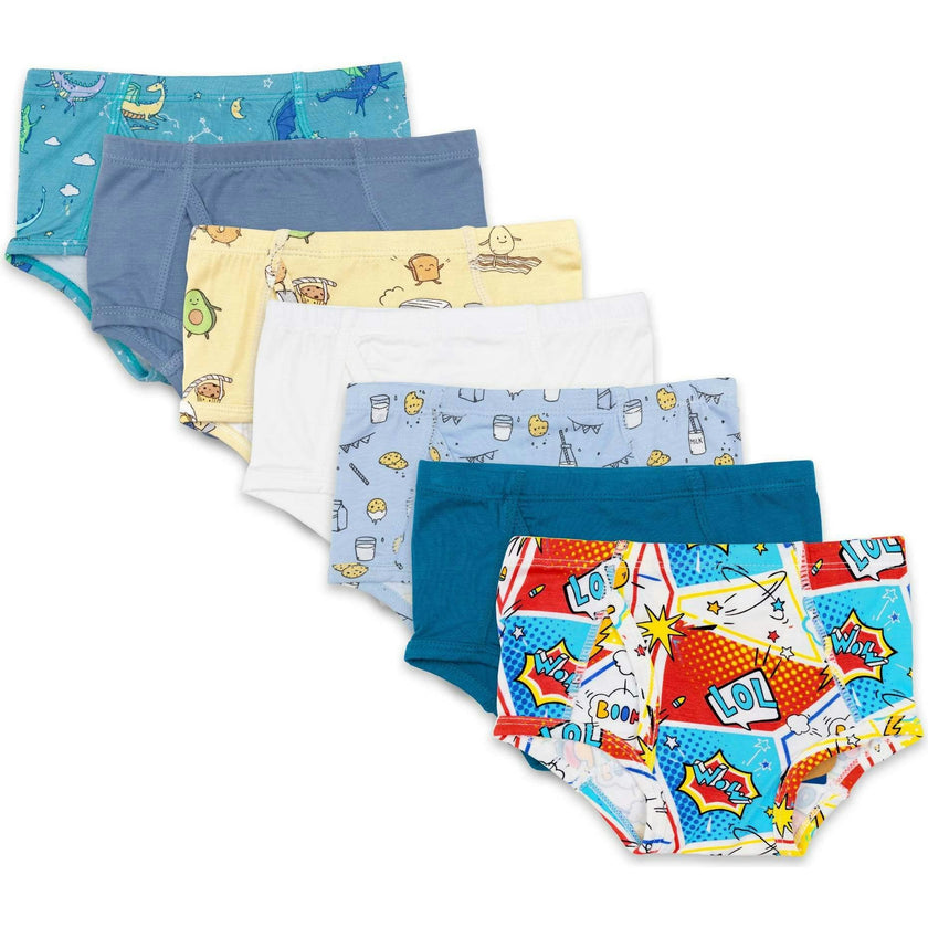 Boys' Bamboo Core 2 Underwear 7-Pack