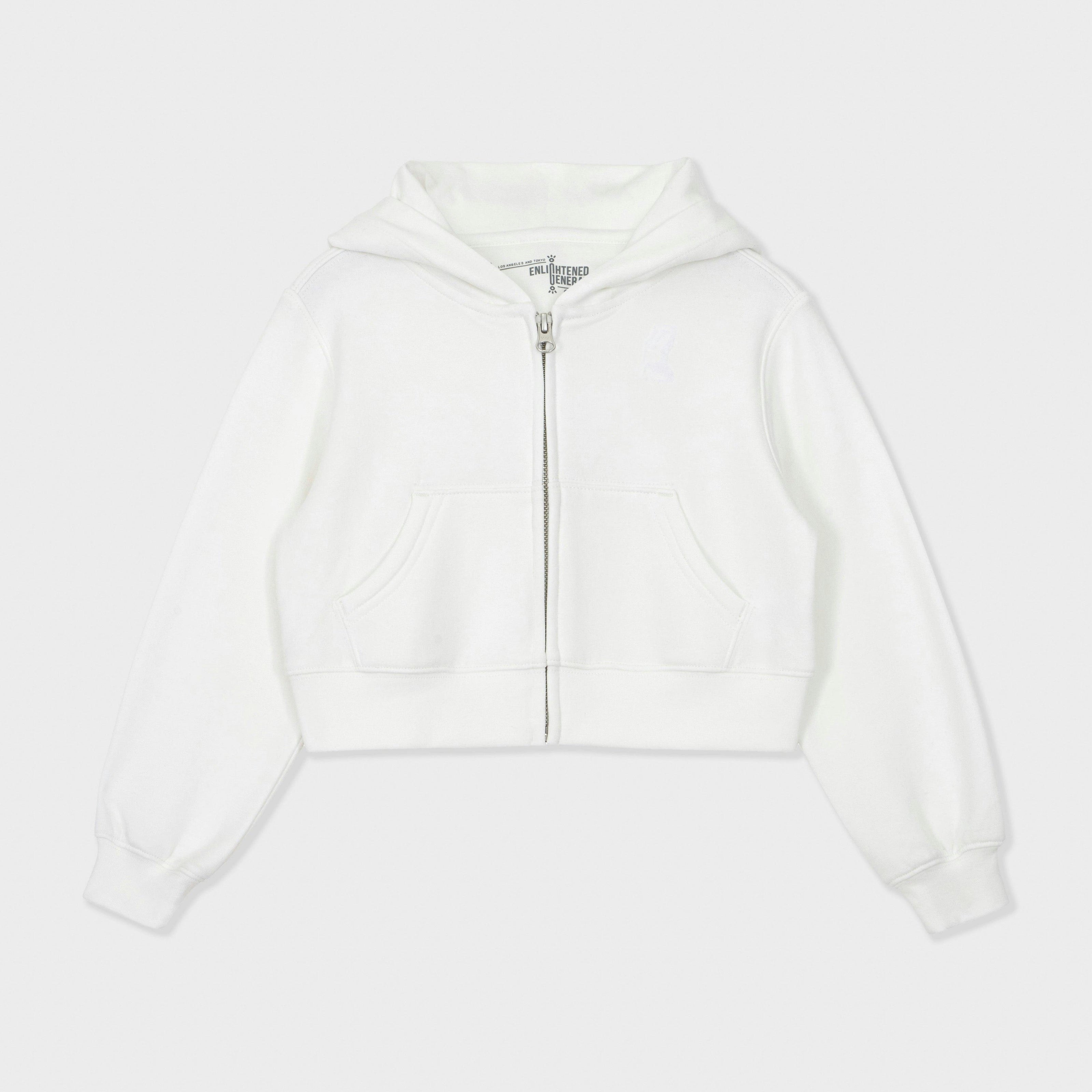 Moai Gift Box with Hidden Graphic Kids Cropped Zip-Up Hoodie, Book, and Activities
