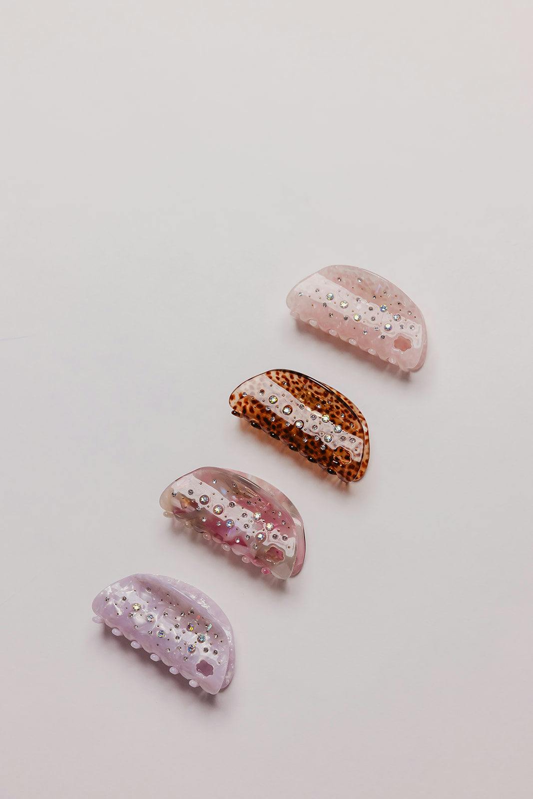 GLITTER MIDI CLAWS