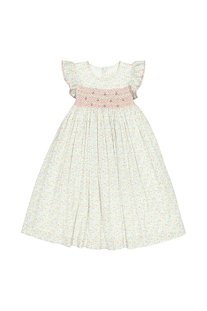 Alizée Cherry Empire Ankle Length Dress