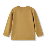 Peanut Brushed Long Sleeve T-Shirt