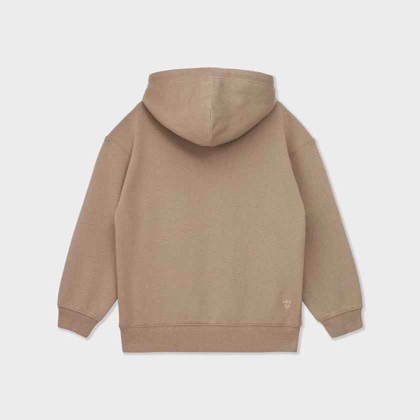 Relaxed Organic Cotton Hoodie With Print