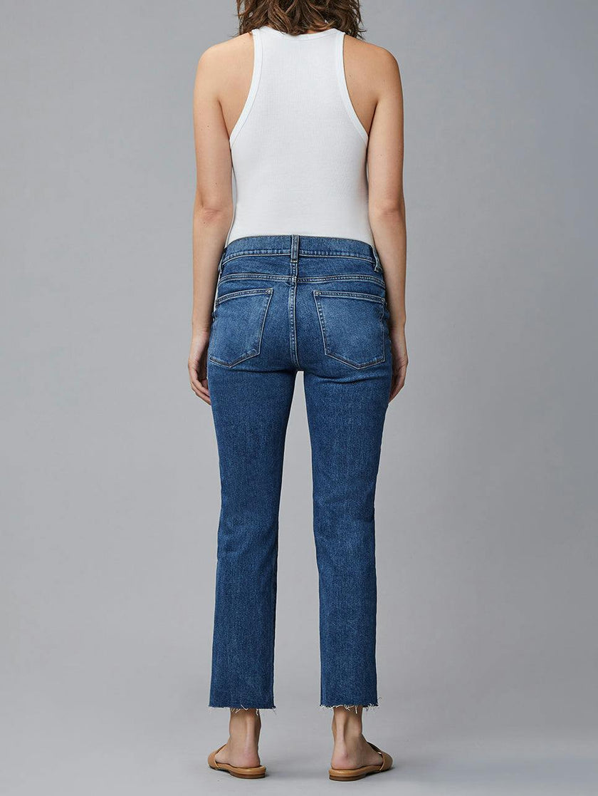 Patti Straight Maternity Vintage Jeans | Seaborn Raw