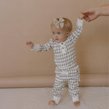 Organic Button Onesie & Pants Set