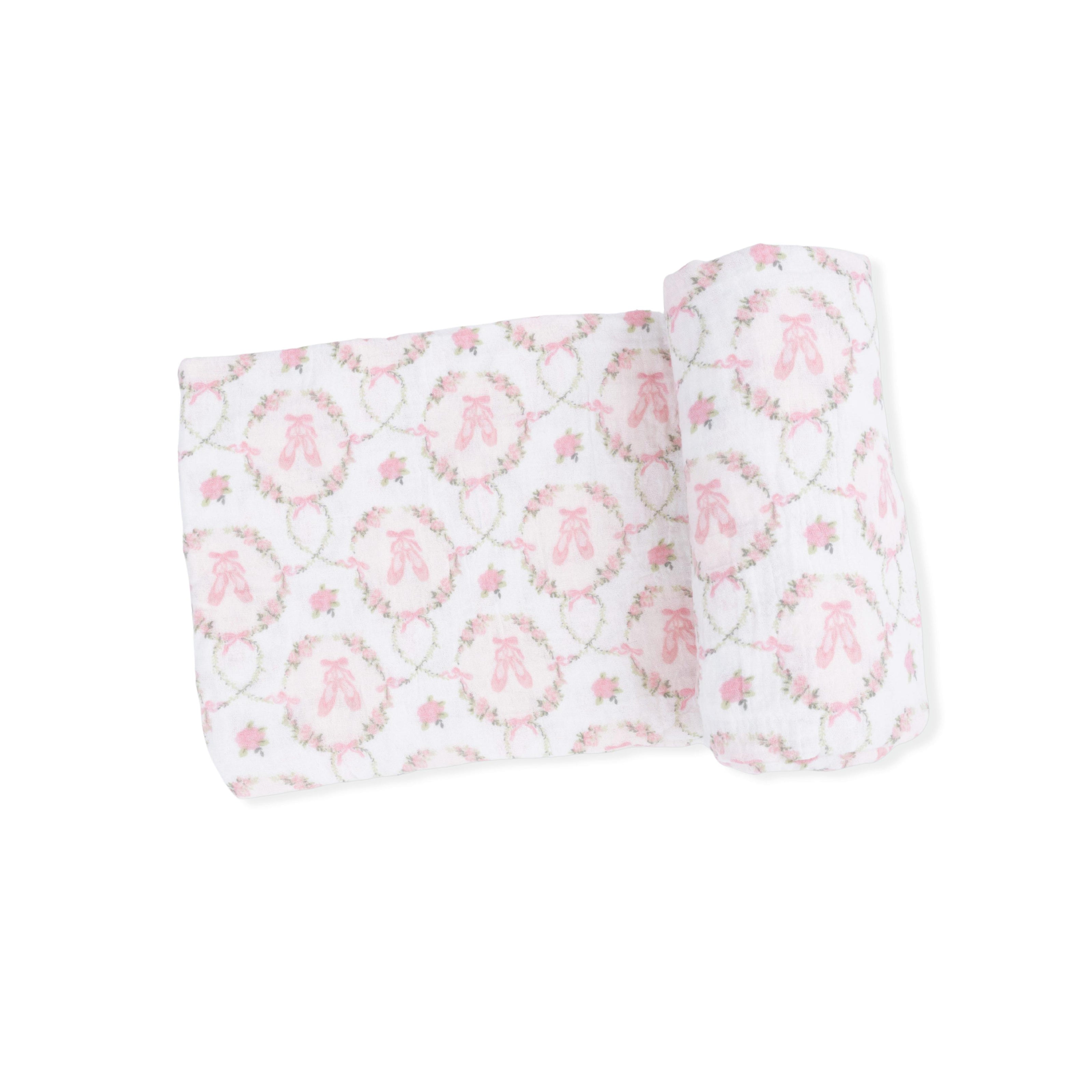 Cameo Ballet Shoes - Swaddle Blanket