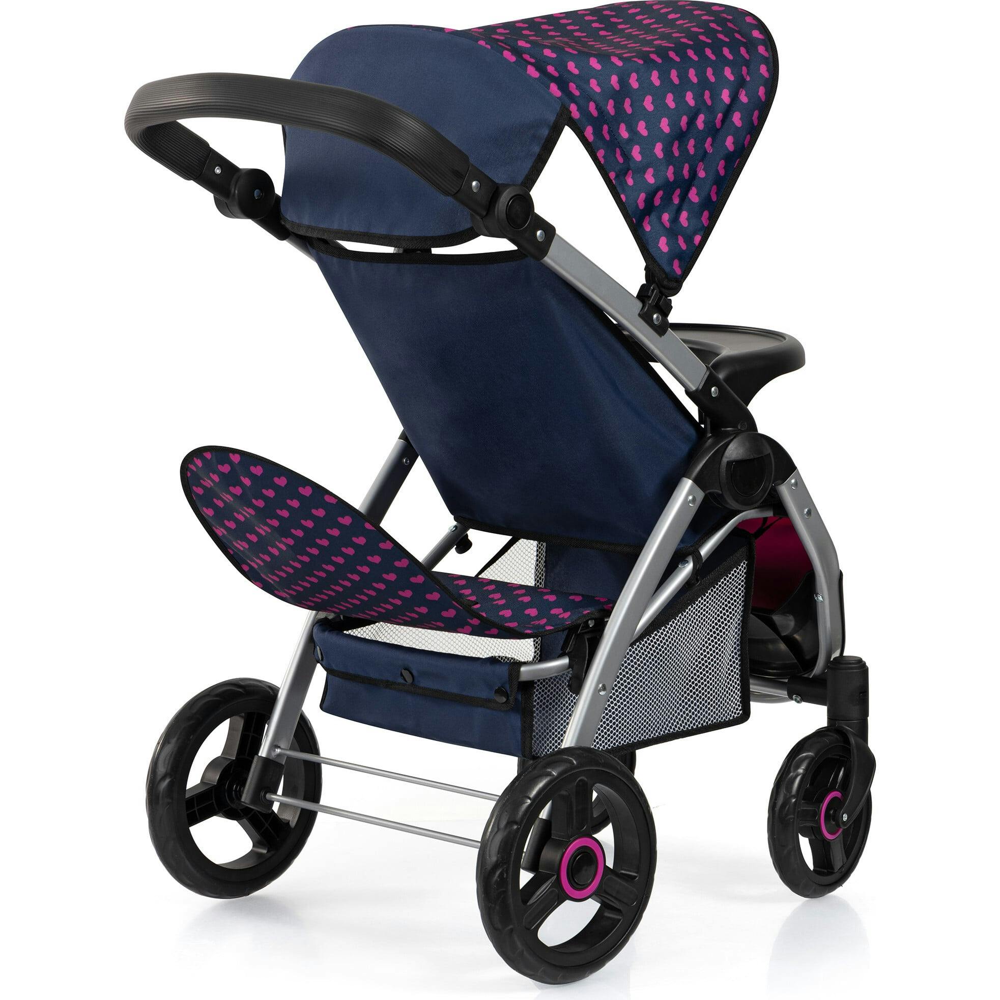 Bayer Design Dolls: Twin Star Stroller - Blue