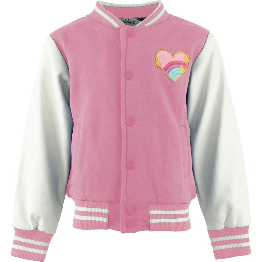 Good Vibes Varsity Bomber Jacket