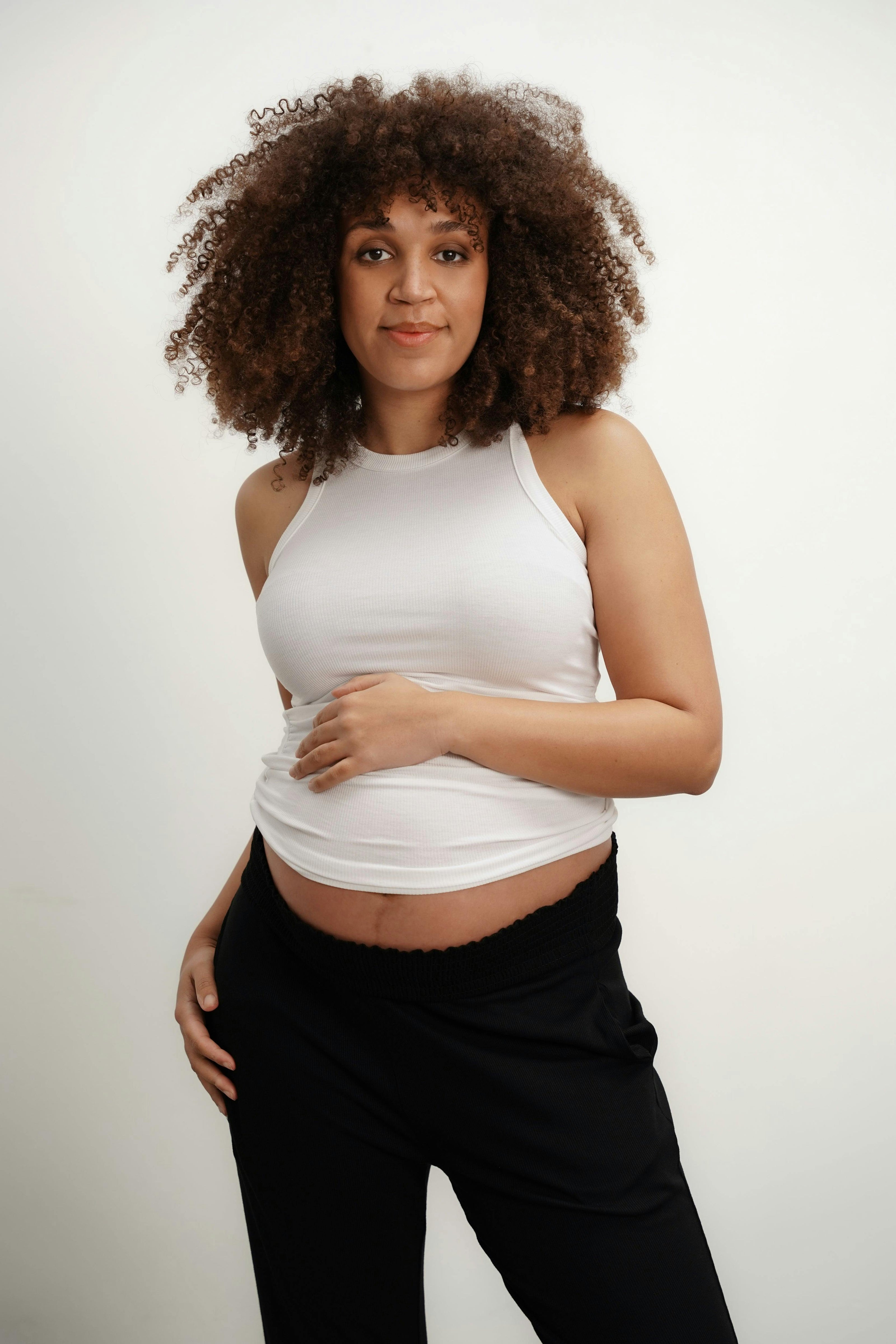 Women's The Ribbed Ruched Maternity Tank