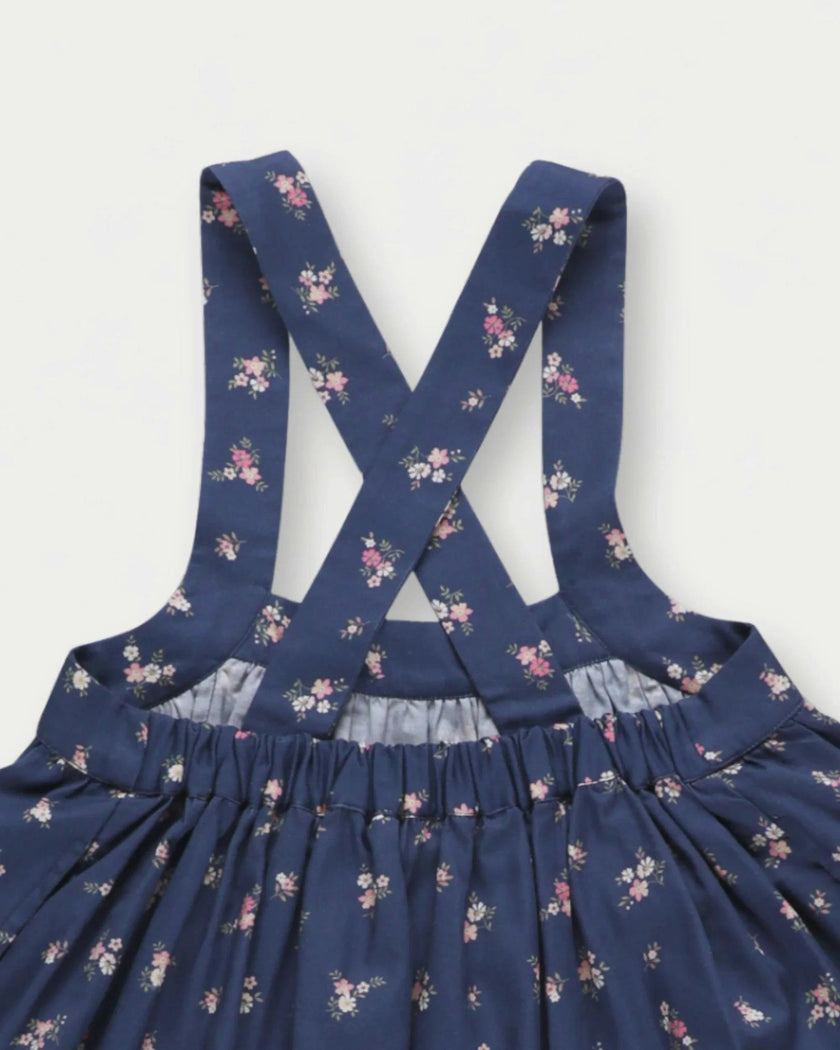 Annie Skirt - Ditsy Bouquet Navy