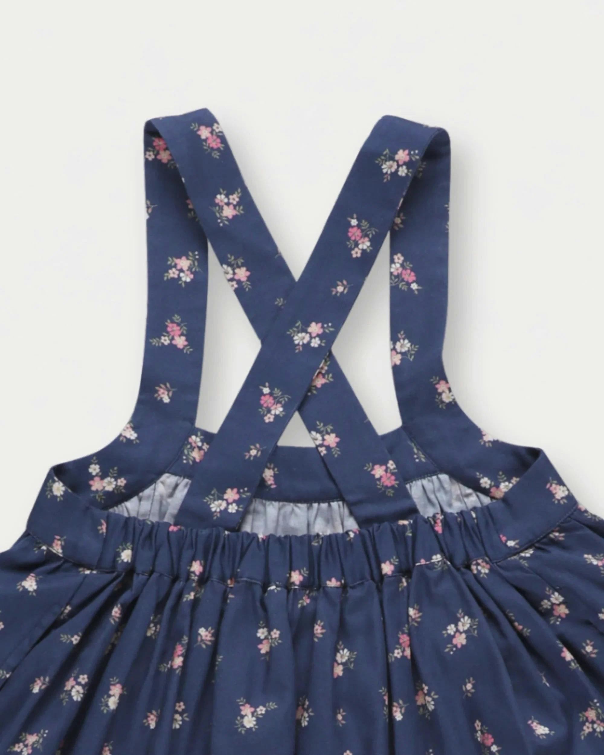 Annie Skirt - Ditsy Bouquet Navy