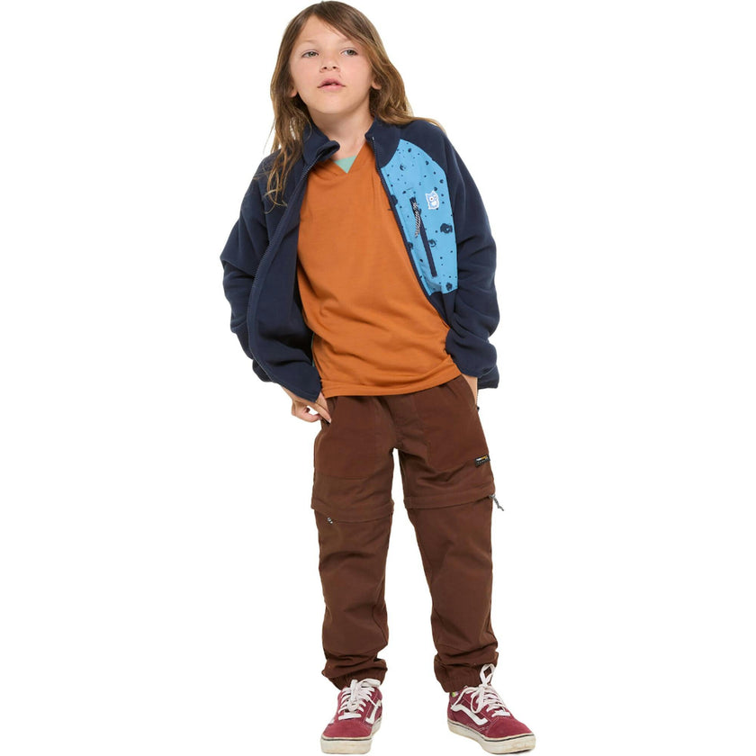 Galaxy Avan PrimaLoft Bio Fleece Chin Guard Zipper Jacket