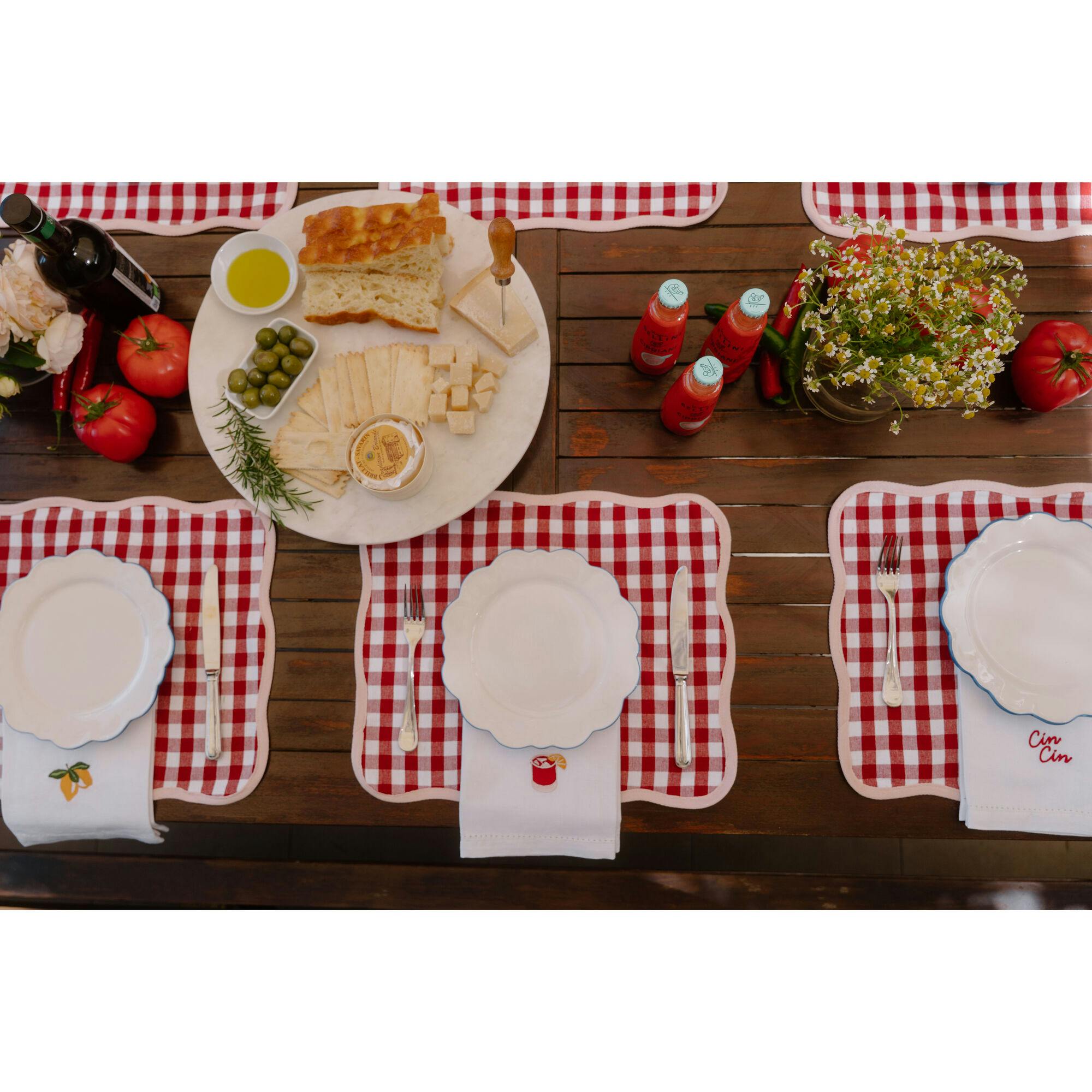 Giardino Dinner Napkins (Set of 4)