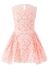 Holly Cotton Embroidered Mini Dress