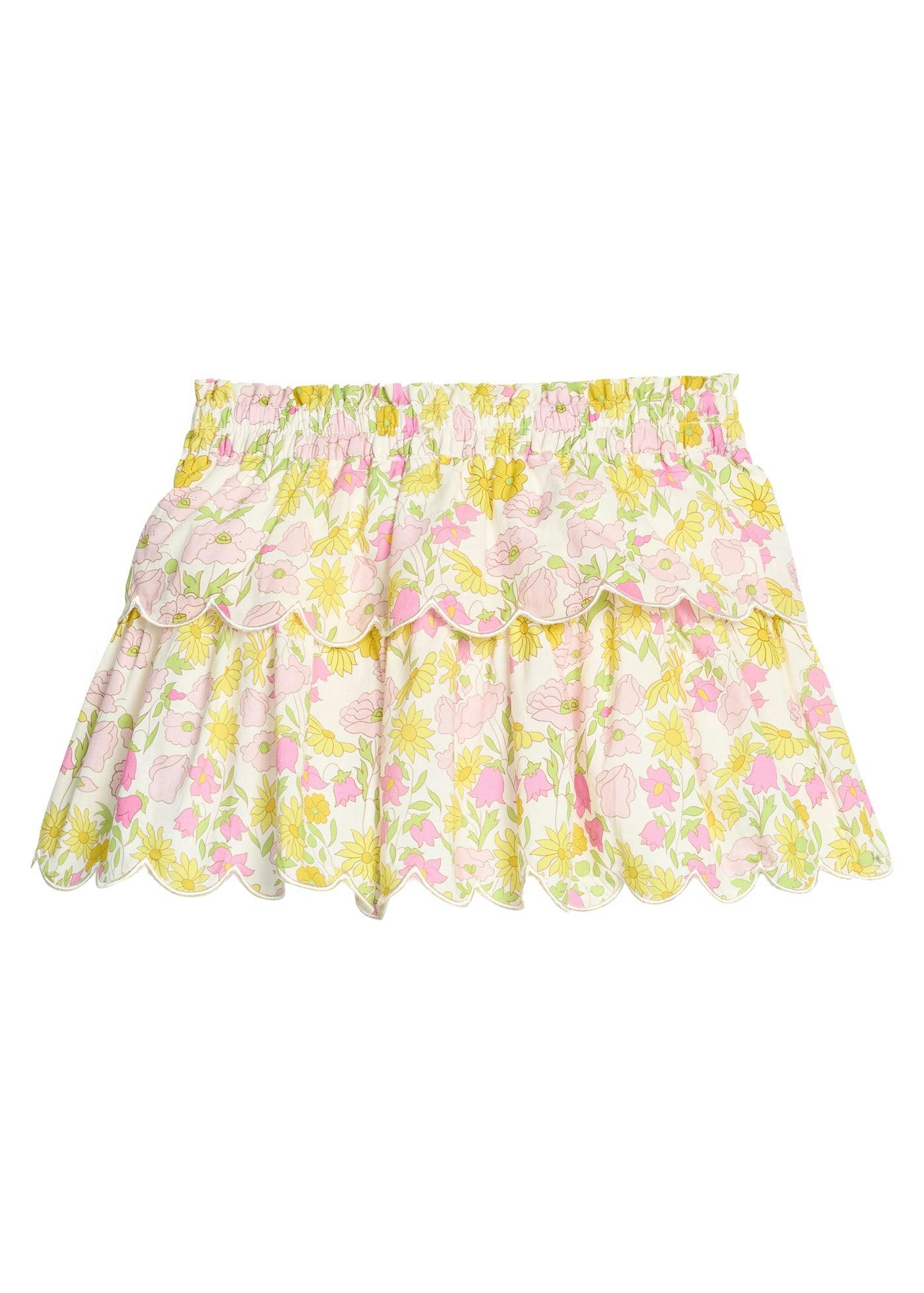 Two Tiered Skort - Bedford Buttercup
