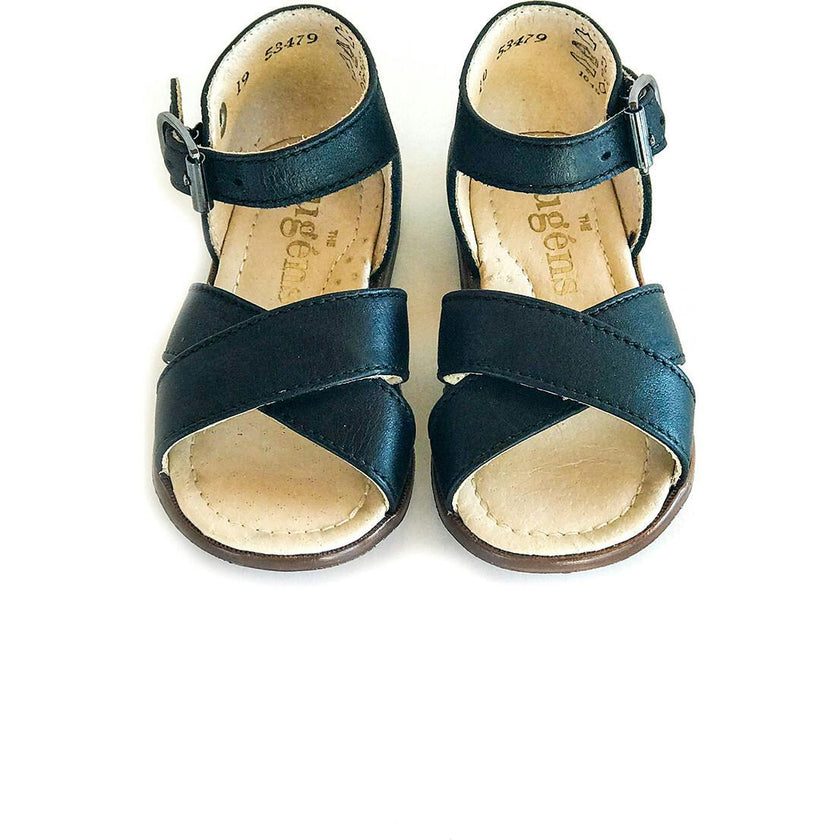 Athina Ankle Strap Sandal, Black