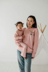 Women's Pullover Mama in Burlwood