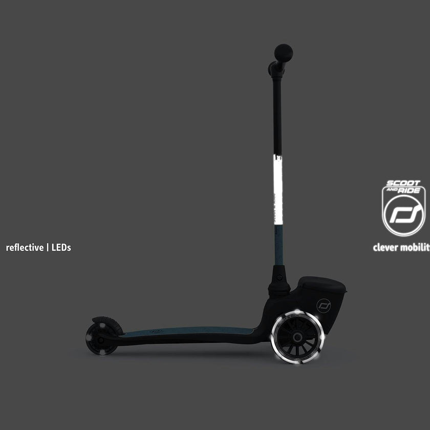 Highwaykick 2 Lifestyle Scooter Reflective Steel