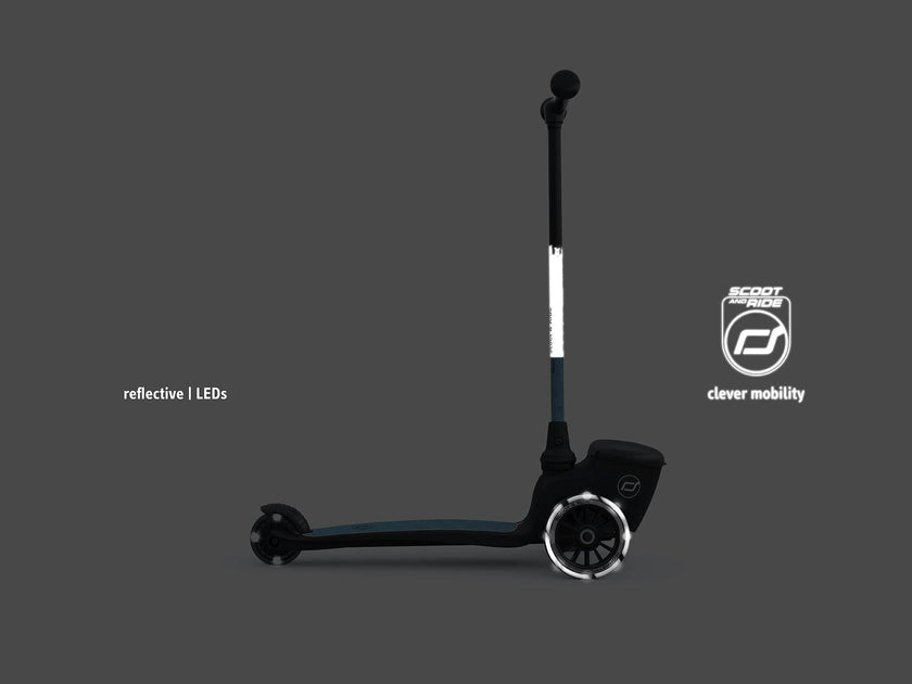 Highwaykick 2 Lifestyle Scooter Reflective Steel