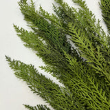 Real Touch Lebanon Cedar Faux Winter Greenery Stem Bundle of 3